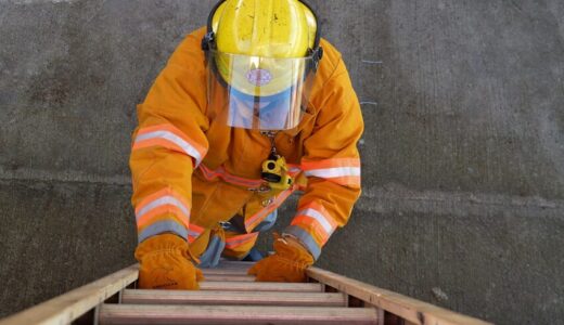 【消防学校とは？】消防学校の生活５月編その④【結索・救助訓練と三連はしご訓練】