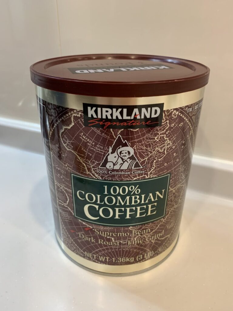 コストコの【カークランド】コロンビアコーヒーはアイスで美味しい